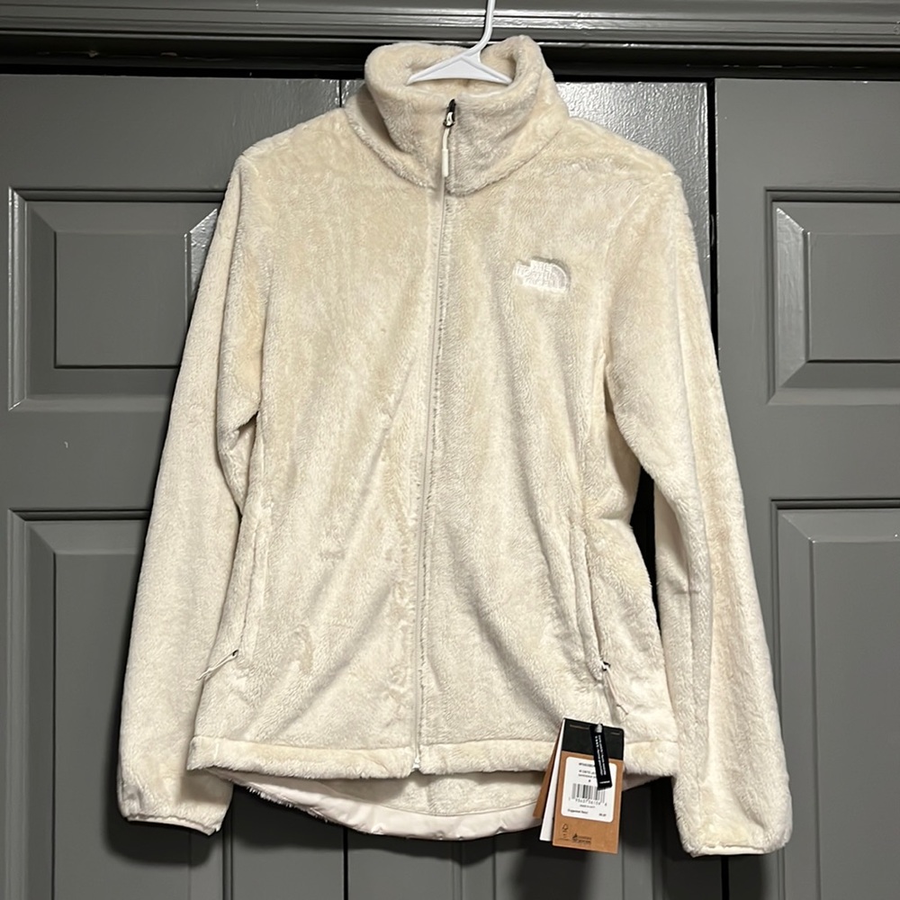 Gardenia white Osito Northface Jacket NWT